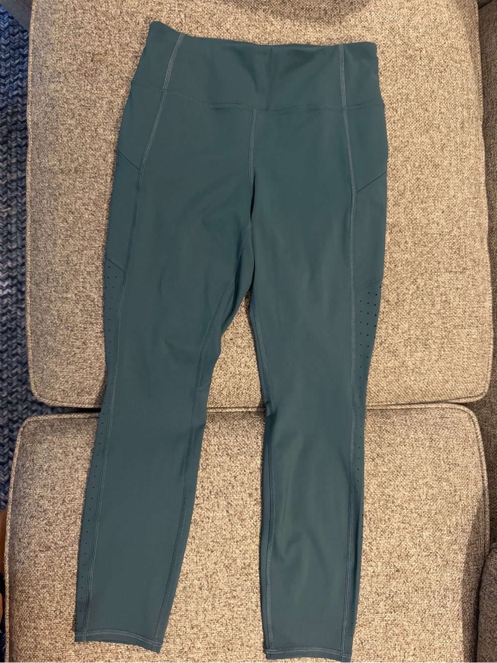 Athleta Deep Teal High-Rise 25” Leggings